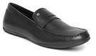 Blackberrys Black Leather Regular Loafers Men