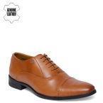 Blackberrys Tan Brown Solid Genuine Leather Formal Oxfords Men