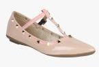 Bloomtale Beige Synthetic Ballerinas Women