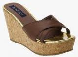 Blue Button Coffee Wedges women