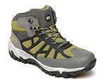 Boltio Grey High Top Trekking Shoes Men