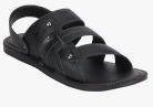 Bond Street By Red Tape Black Sandals Men