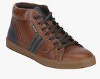 Bond Street By Red Tape Tan Mid Top Flat Boots men