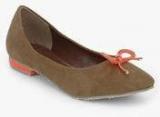 Bonjour Brown Belly Shoes Women