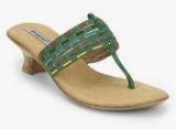 Bonjour Green Sandals women