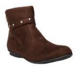 Bruno Manetti Ankle Length Brown Boots Women