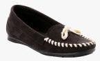 Bruno Manetti Black Belly Shoes Women