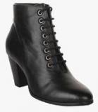 Bruno Manetti Black Boots Men