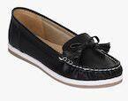 Bruno Manetti Black Regular Loafers Women