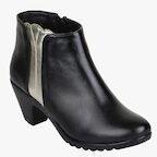 Bruno Manetti Black Synthetic Boots Women