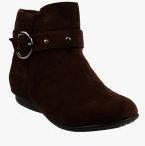 Bruno Manetti Brown Heeled Boots Women