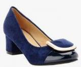 Bruno Manetti Navy Blue Belly Shoes Women