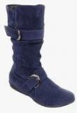 Bruno Manetti Navy Blue Boots women