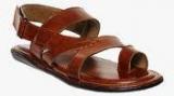 Bruno Manetti Tan Sandals Men