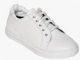 Bruno Manetti White Casual Sneakers Men