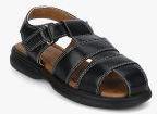 Bubblegummers Urbe Black Comfort Sandals Boys