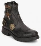 Buckaroo Arnaldo Black Boots Men