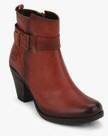 Bugatti Aurora Ankle Length Brown Boots Women