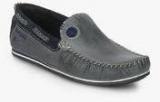 Bugatti Cherokee Grey Moccasins men