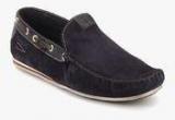 Bugatti Cherokee Navy Blue Moccasins men