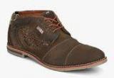 Bugatti Fedele Brown Derby Boots Men