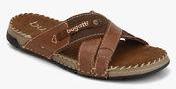 Bugatti Mallorca Brown Slippers Men