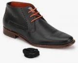 Bugatti Vitor Black Boots Men