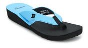 Burner Lynx Black/Blue Flip Flops Women