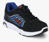 Campus Black Running Shoes Boys