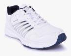 Campus White Running Shoes Men