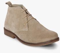 Carlton London Beige Derby Boots men