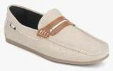 Carlton London Beige Moccasins Men