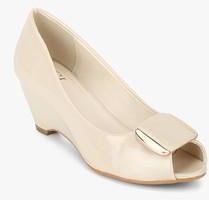 Carlton London Beige Peep Toes women