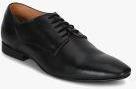 Carlton London Black Leather Regular Derbys Men