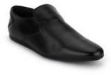 Carlton London Black Loafers Men