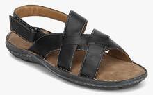 Carlton London Black Sandals men