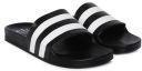 Carlton London Black Striped Sliders Men