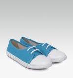 Carlton London Blue Regular Sneakers Women