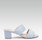 Carlton London Blue Solid Heels Women