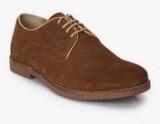 Carlton London Brown Derby Formal Shoes men