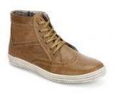 Carlton London Brown Lifestyle Shoes Men