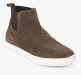 Carlton London Brown Sneakers Men