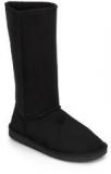 Carlton London Calf Length BLACK BOOTS women