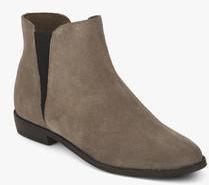 Carlton London Chelsea Ankle Length Grey Boots women