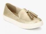 Carlton London Golden Tassel Moccasins Women