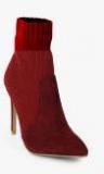 Carlton London Maroon Boots Women