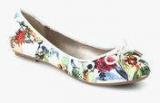 Carlton London Multicoloured Floral Belly Shoes Women