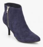 Carlton London Navy Blue Ankle Length Boots women