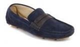 Carlton London Navy Blue Moccasins men