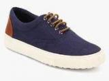 Carlton London Navy Blue Sneakers Men